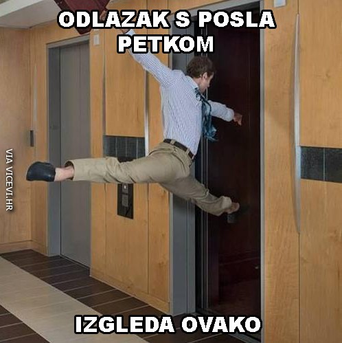 Osjećaj je dobar!