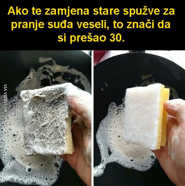 Ako vas ovo veseli, prešli ste 30