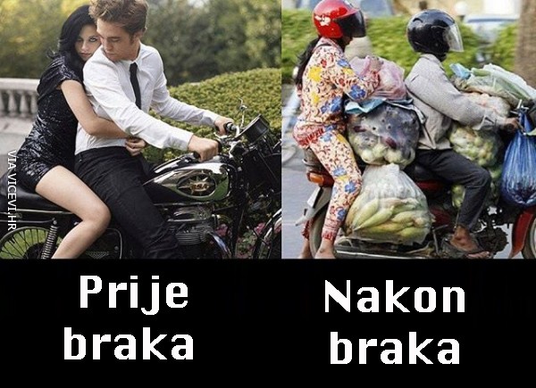 Život prije i poslije braka