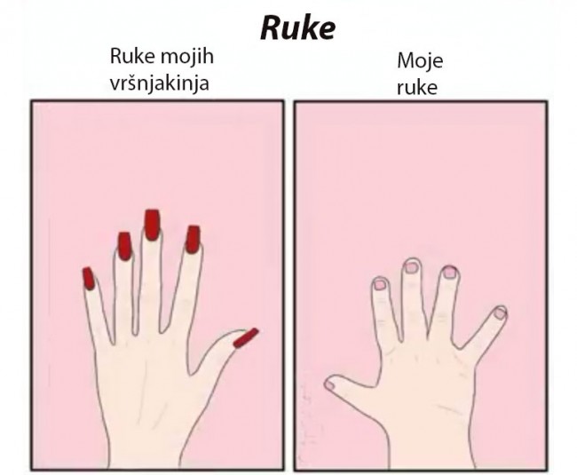 I dalje ponosna na svoje rukice