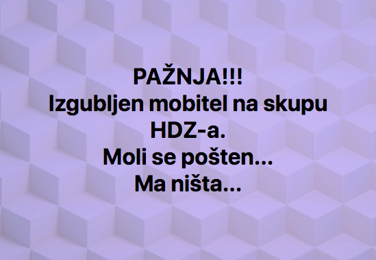 Ma zaboravi!