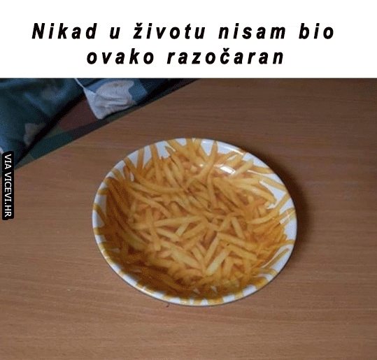 Veliko razočaranje!