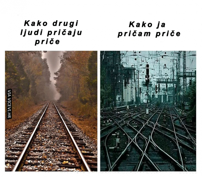 Još je gore kad nešto prepričavam