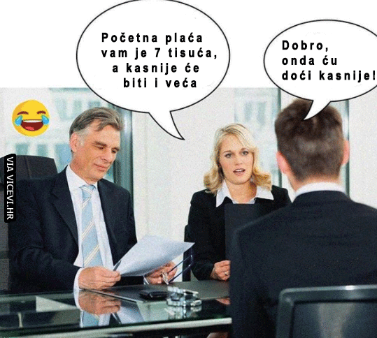 Doći ću nakon promaknuća